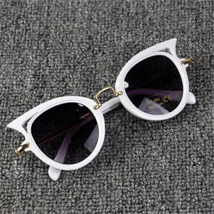 New Cat Eye Children Sunglasses for Girls Boys Kids