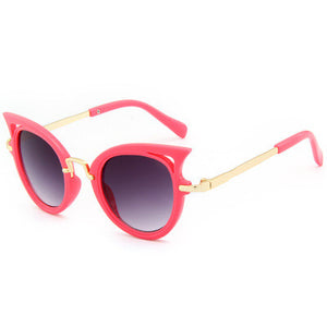 New Cat Eye Children Sunglasses for Girls Boys Kids