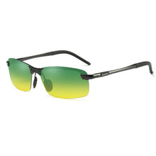 Load image into Gallery viewer, Men Polarized Aluminium Magnesium Square Fishing Sun Glasses