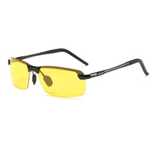 Load image into Gallery viewer, Men Polarized Aluminium Magnesium Square Fishing Sun Glasses