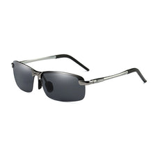 Load image into Gallery viewer, Men Polarized Aluminium Magnesium Square Fishing Sun Glasses