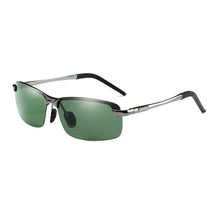 Load image into Gallery viewer, Men Polarized Aluminium Magnesium Square Fishing Sun Glasses
