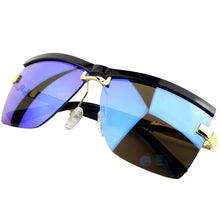 Load image into Gallery viewer, Sunglasses Women Semi-Rimless Frame Brand Designer Business