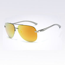 Load image into Gallery viewer, Men Polarized Nightglasses Oval Alloy Big Box Sun Glasses