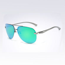 Load image into Gallery viewer, Men Polarized Nightglasses Oval Alloy Big Box Sun Glasses