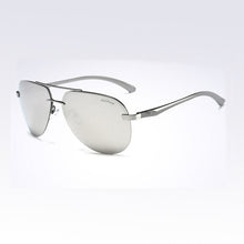 Load image into Gallery viewer, Men Polarized Nightglasses Oval Alloy Big Box Sun Glasses