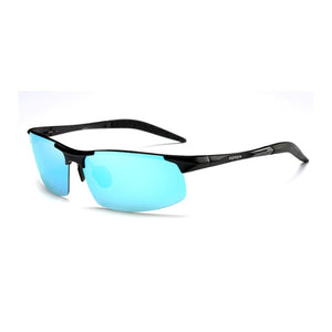 TIYVAS Trending Sunglasses Men Polarized Aluminium Magnesium Square