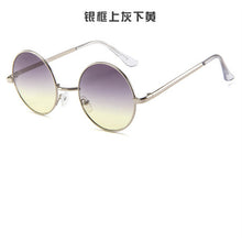 Load image into Gallery viewer, Round Sunglasses Women Brand Designer Vintage Metal Cheap