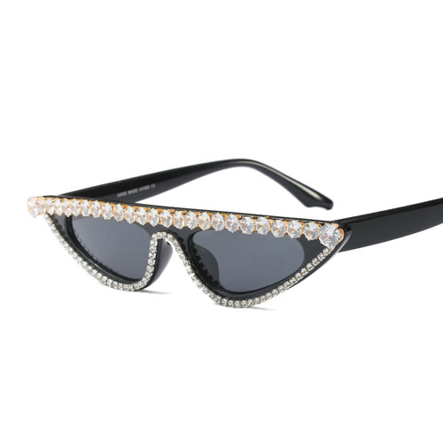 Luxury Sunglasses Diamond Cat Eye Sunglasses