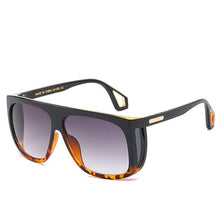 Load image into Gallery viewer, Punk Vintage Gothic Steampunk Shield Style Sunglasses