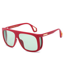 Load image into Gallery viewer, Punk Vintage Gothic Steampunk Shield Style Sunglasses