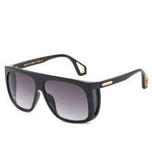 Load image into Gallery viewer, Punk Vintage Gothic Steampunk Shield Style Sunglasses