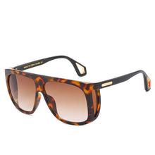 Load image into Gallery viewer, Punk Vintage Gothic Steampunk Shield Style Sunglasses