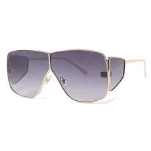 Load image into Gallery viewer, Big Frame Gradient Shades Oversized Shield Sunglasses