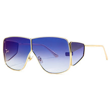 Load image into Gallery viewer, Big Frame Gradient Shades Oversized Shield Sunglasses