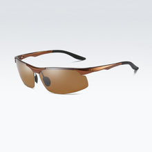 Load image into Gallery viewer, Fashion Men Polarized Aluminum Magnesium Square Sports Sun Glasses